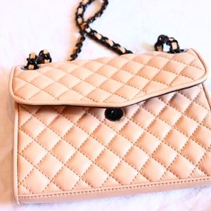 REBECCA MINKOFF LEATHER PURSE CROSSBODY